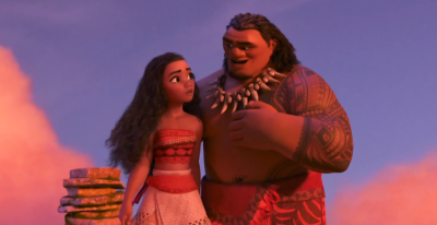 《海洋奇缘》《moana》莫阿娜和她的父亲