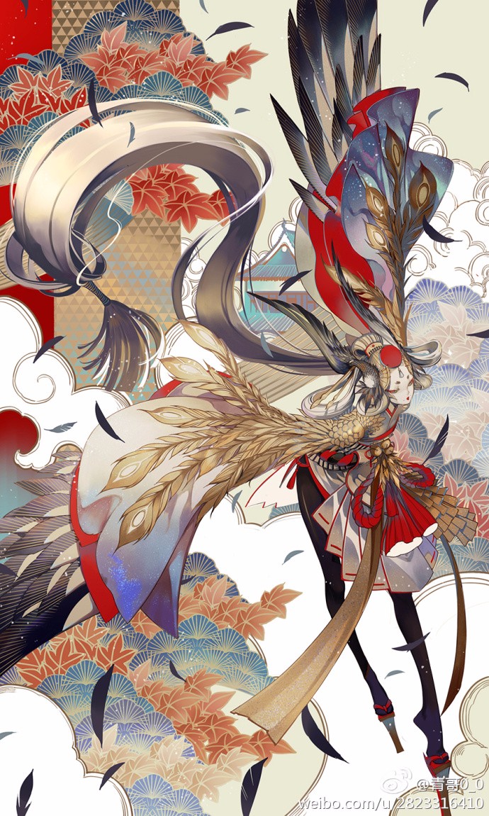 阴阳师‖ 姑获鸟 - 堆糖,美图壁纸兴趣社区