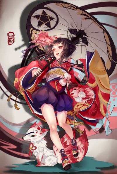 阴阳师神乐/源博雅