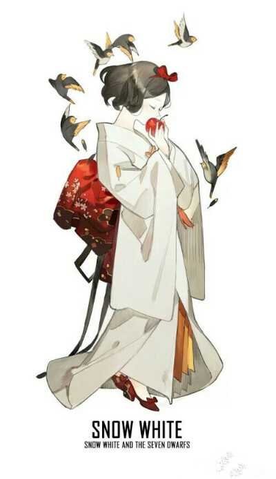和服迪士尼公主