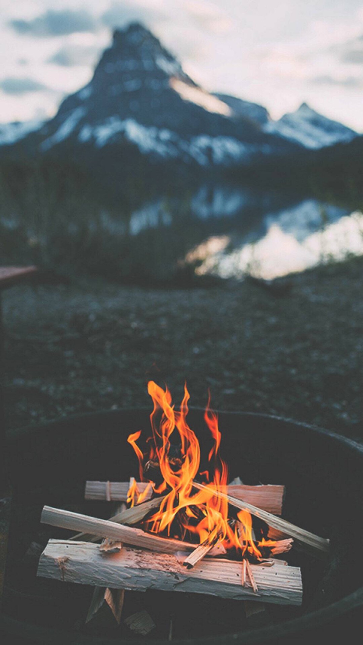 Download Camp Fire Photography Fire HD Wallpaper