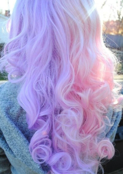 粉紫色头发参考