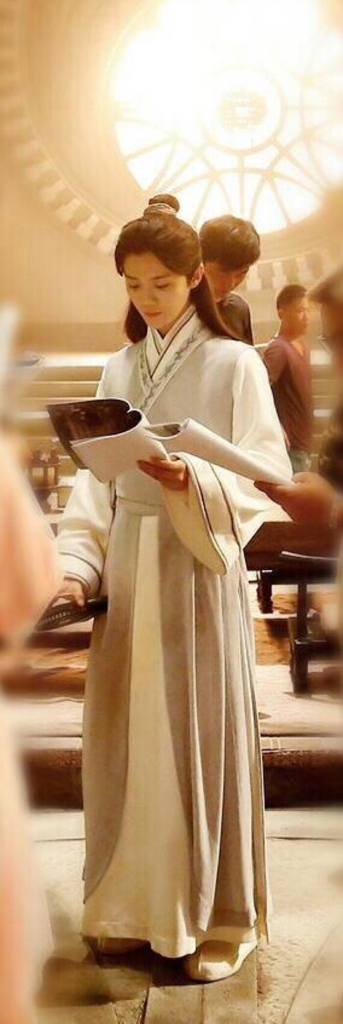 鹿晗~择天记拍摄花絮图-by磨叽磨叽磨叽