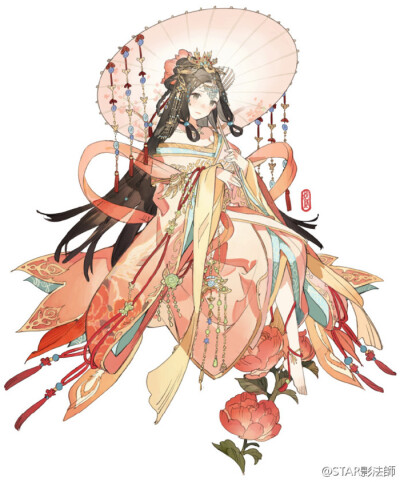 奇迹暖暖# 四神套 朱雀 二次元 美艳 动漫 壁纸 人物 封面