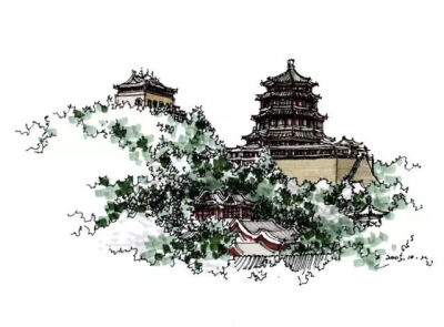 景观手绘