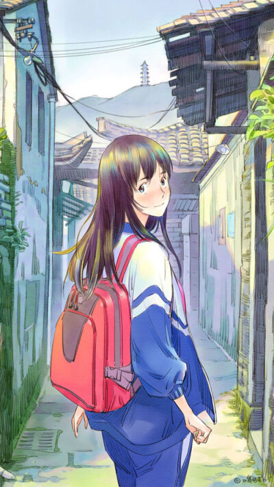 校园风背景图.