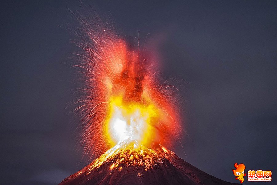 墨西哥火山喷发