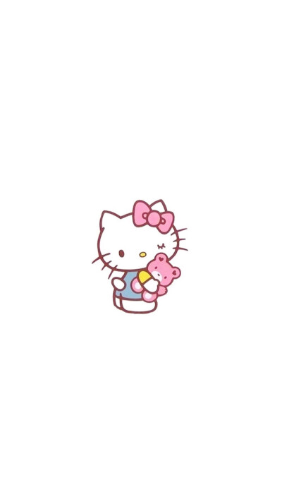 hello kitty#卡通动漫#凯蒂猫#手机壁纸"εз