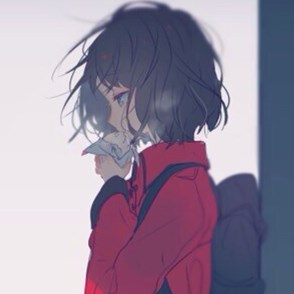 背靠背情侣头像自配系列