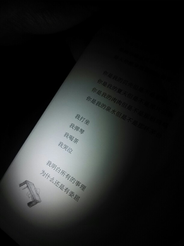我明白所有的事理为什么还是委屈