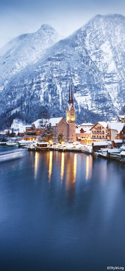 奥地利hallstatt,最美的湖畔小镇.