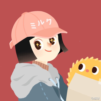 玩电脑女生头像