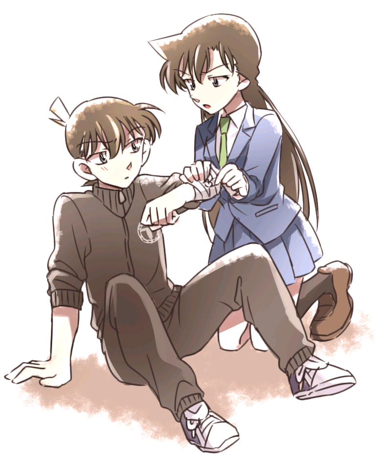【来源pixiv,侵删】コナン落书きログ②画师:サハラ工藤新一,日本漫画