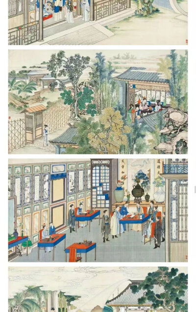 清代著名国画大师孙温大师,用尽36年时间,耗尽一生心血工笔重彩绘制的