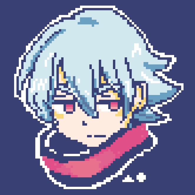 dotpict 像素画精选 来源twitter作者@暂く音无