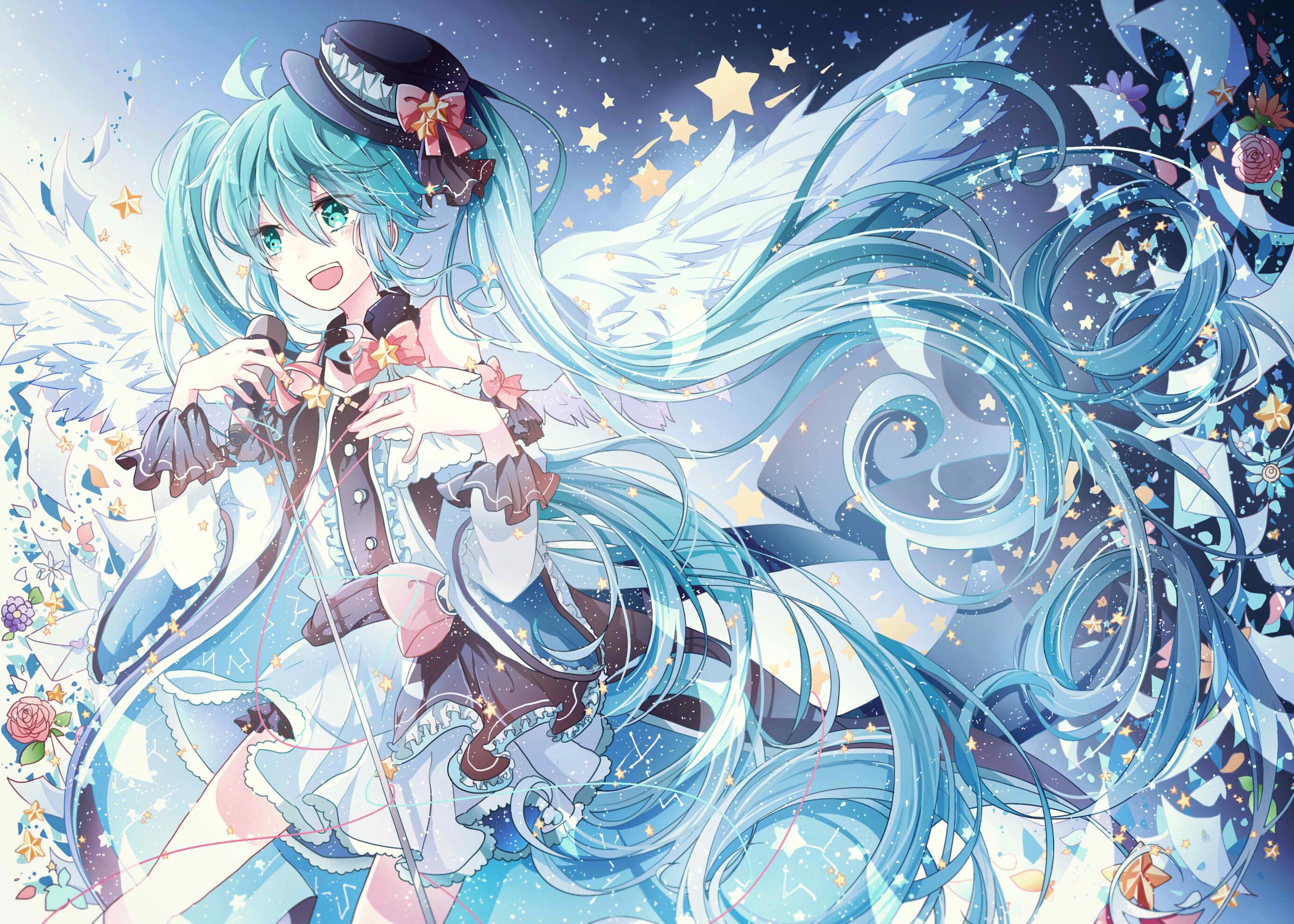 初音未来 绘师:アズレ-aoi- 本作品pixiv id=58725189