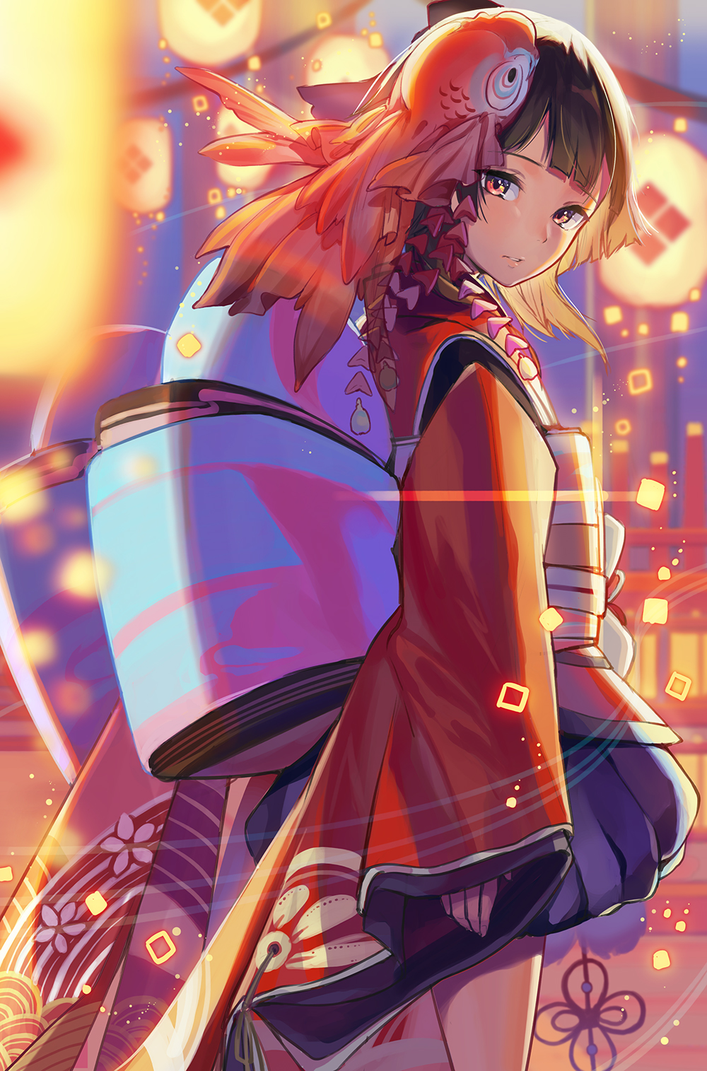 阴阳师 神乐 绘师:シロジ 本作品pixiv id=62470778