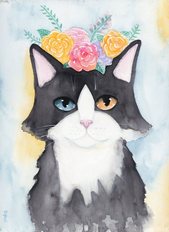 猫咪插画 ryan conners