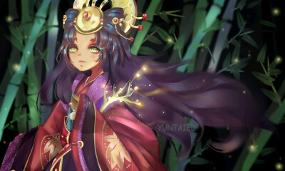 阴阳师壁纸辉夜姬