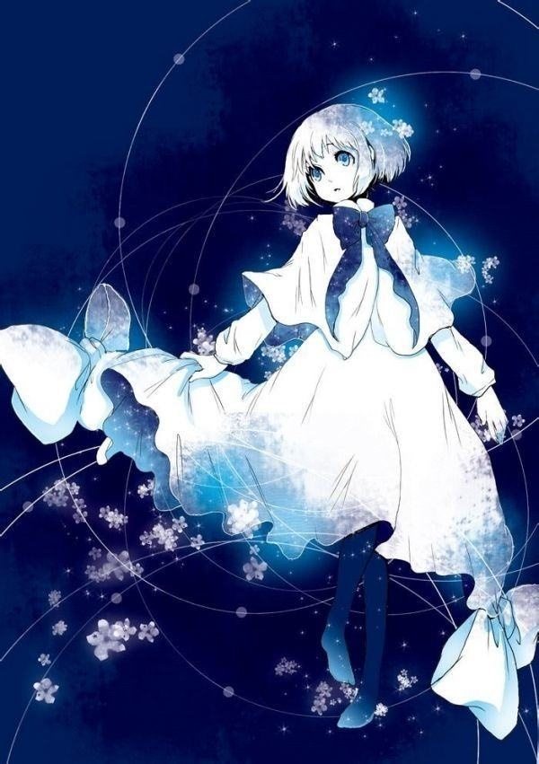 动漫 二次元 插画 梦幻 星光 蓝色 小清新 群头像 组图头像 套图头像