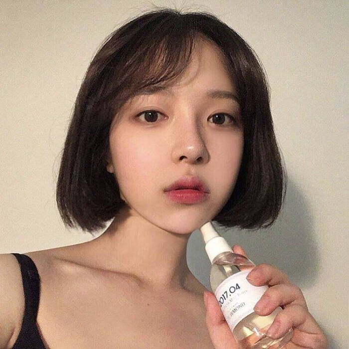 girl face.短发.女生头像