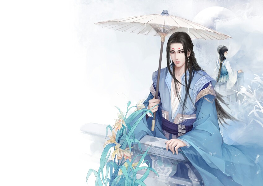 古风男立绘素材