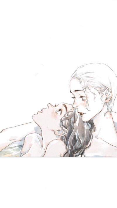 《亲爱的l》自截壁纸,白底壁纸,漫画手绘 les