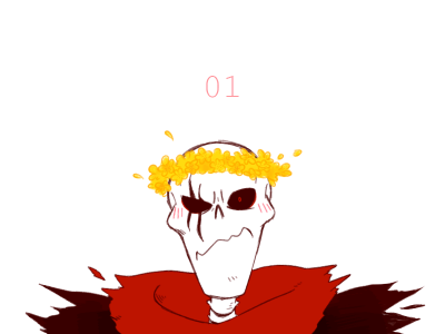 undertaleau——flowerfell(papyrus)