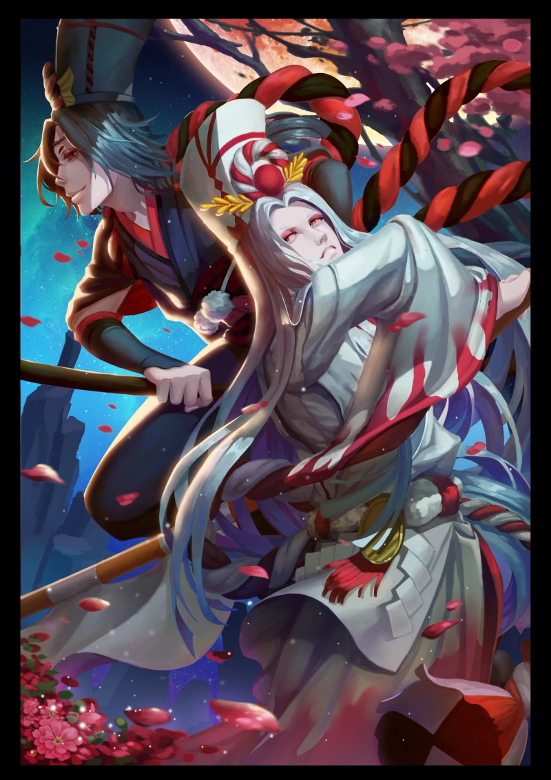 阴阳师黑白鬼使