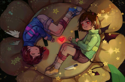 undertale chara frisk