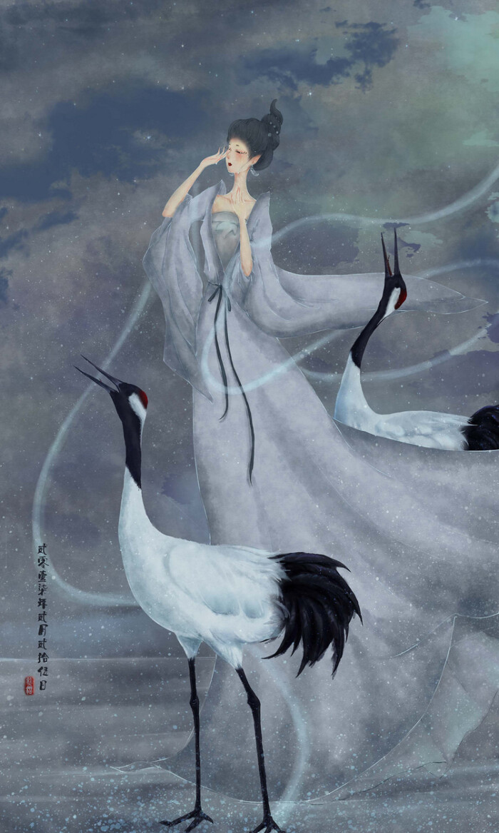 〔 古风手绘美人 〕°