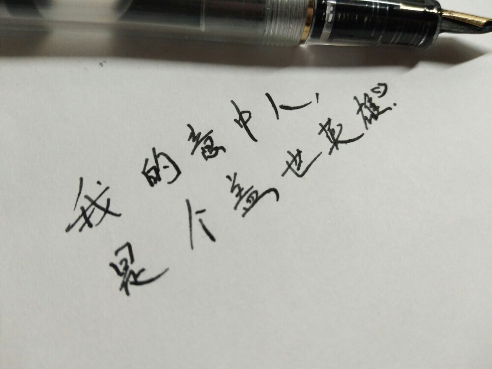 我的意中人，是个盖世英雄❤