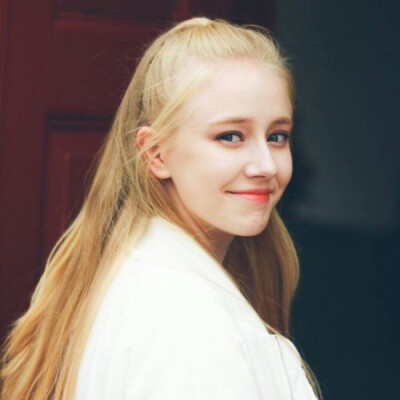 欧美头像 金发少女阳光 丹麦天使