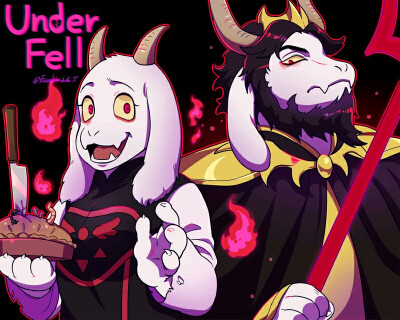 undertaleau——underfell(toriel&asgone)