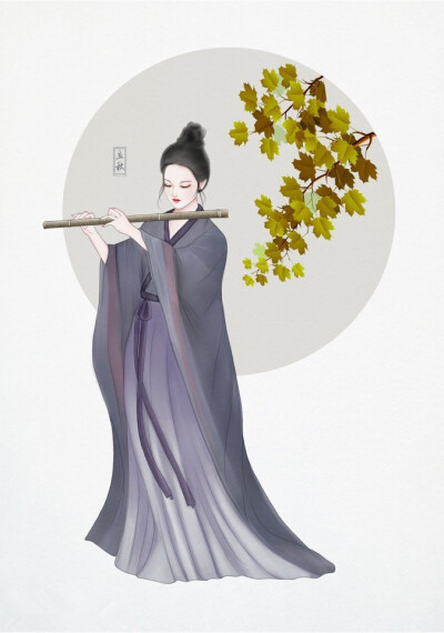 古风汉服美人 〕作者" _顾小思