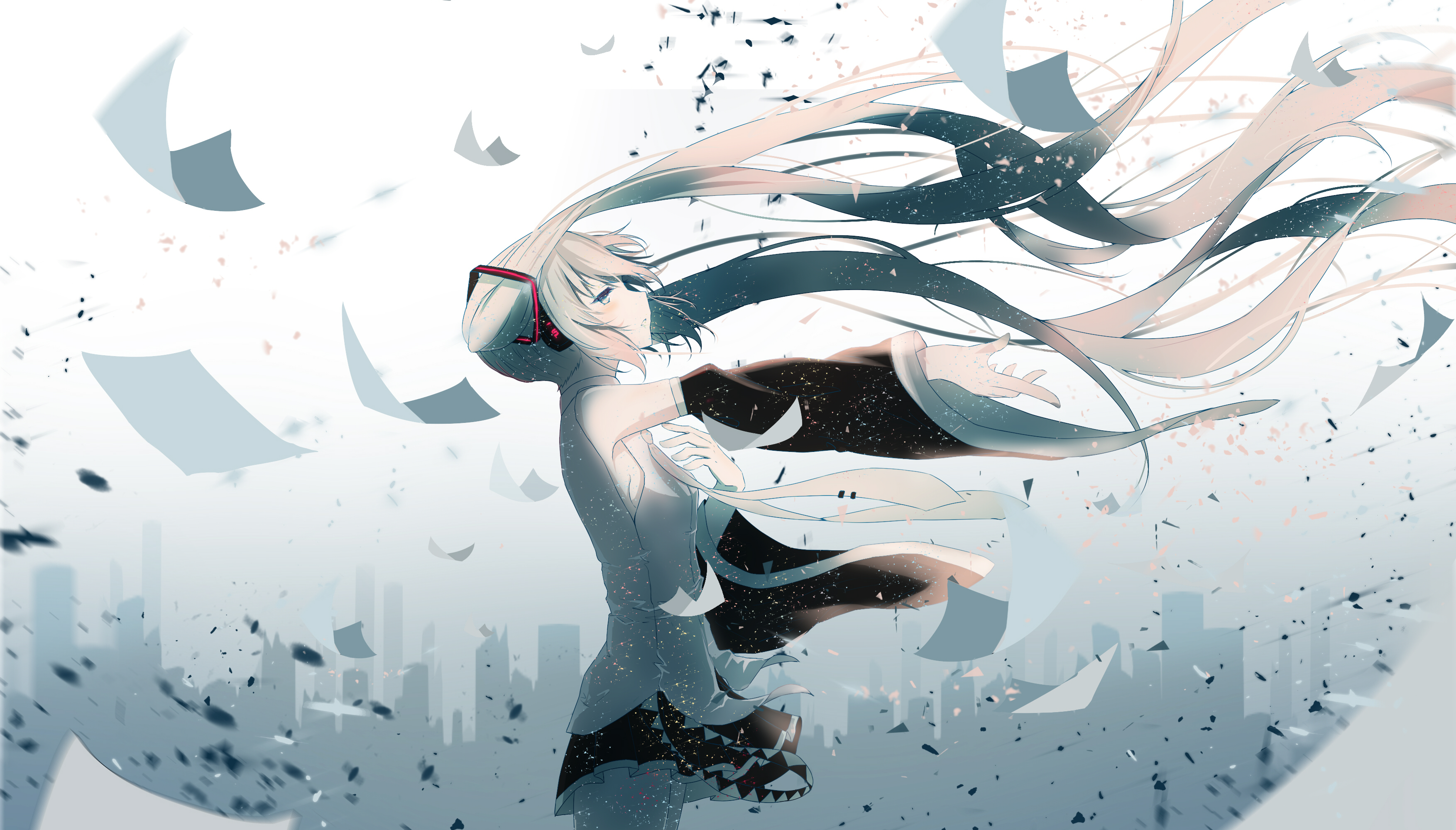 初音未来 绘师:re:rin 本作品pixiv id=63136046