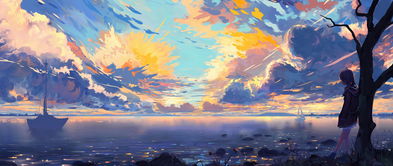 二次元唯美风景图