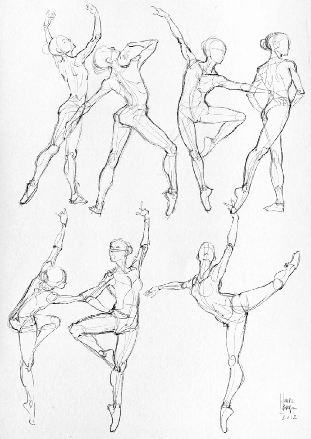 动作5 芭蕾