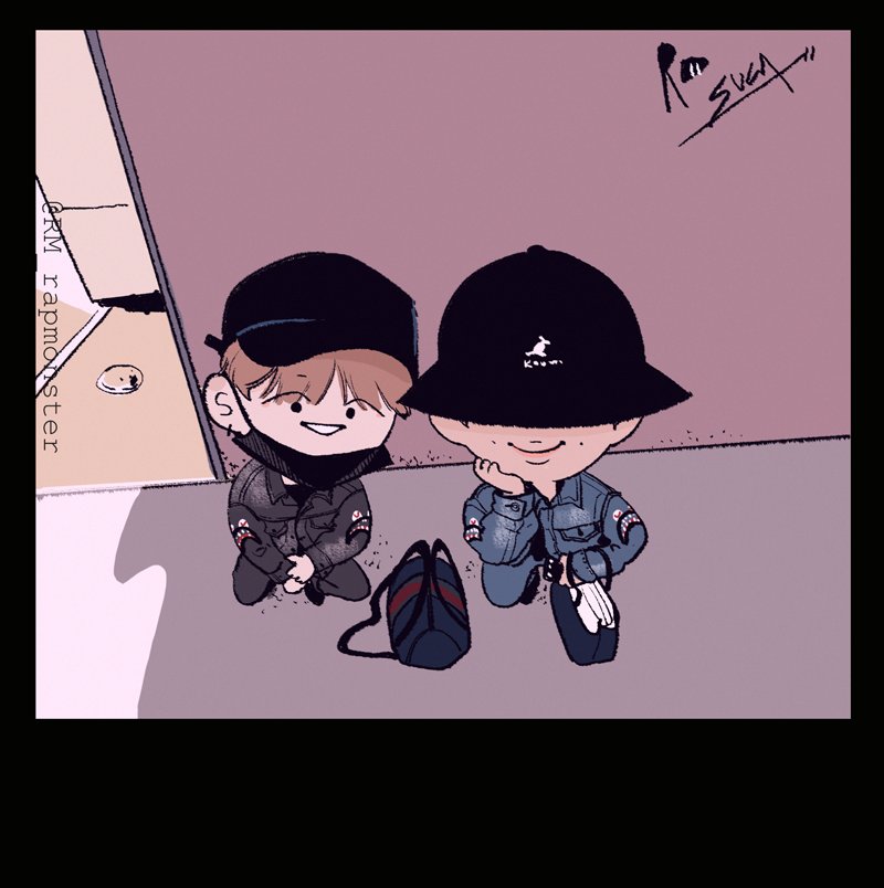 防弹少年团bts闵玧其suga金南俊rapmonster饭绘