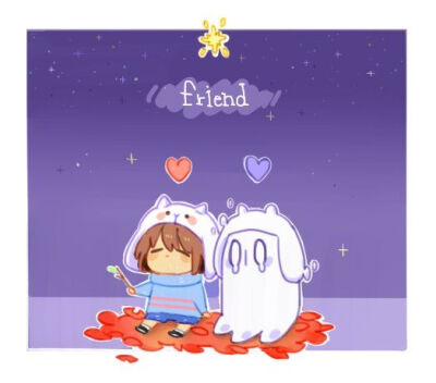 undertale——frisk&napstablook