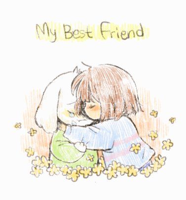 undertale——asriel&frisk