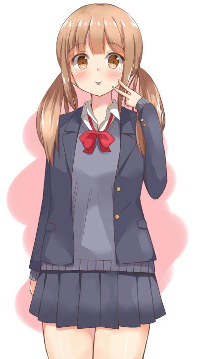二次元 少女 校服 校园风 p站
