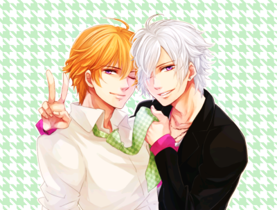 兄弟战争 brothers conflict 朝日奈枣&朝日奈椿二次元 美男 帅哥 逆