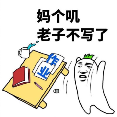 我不写了