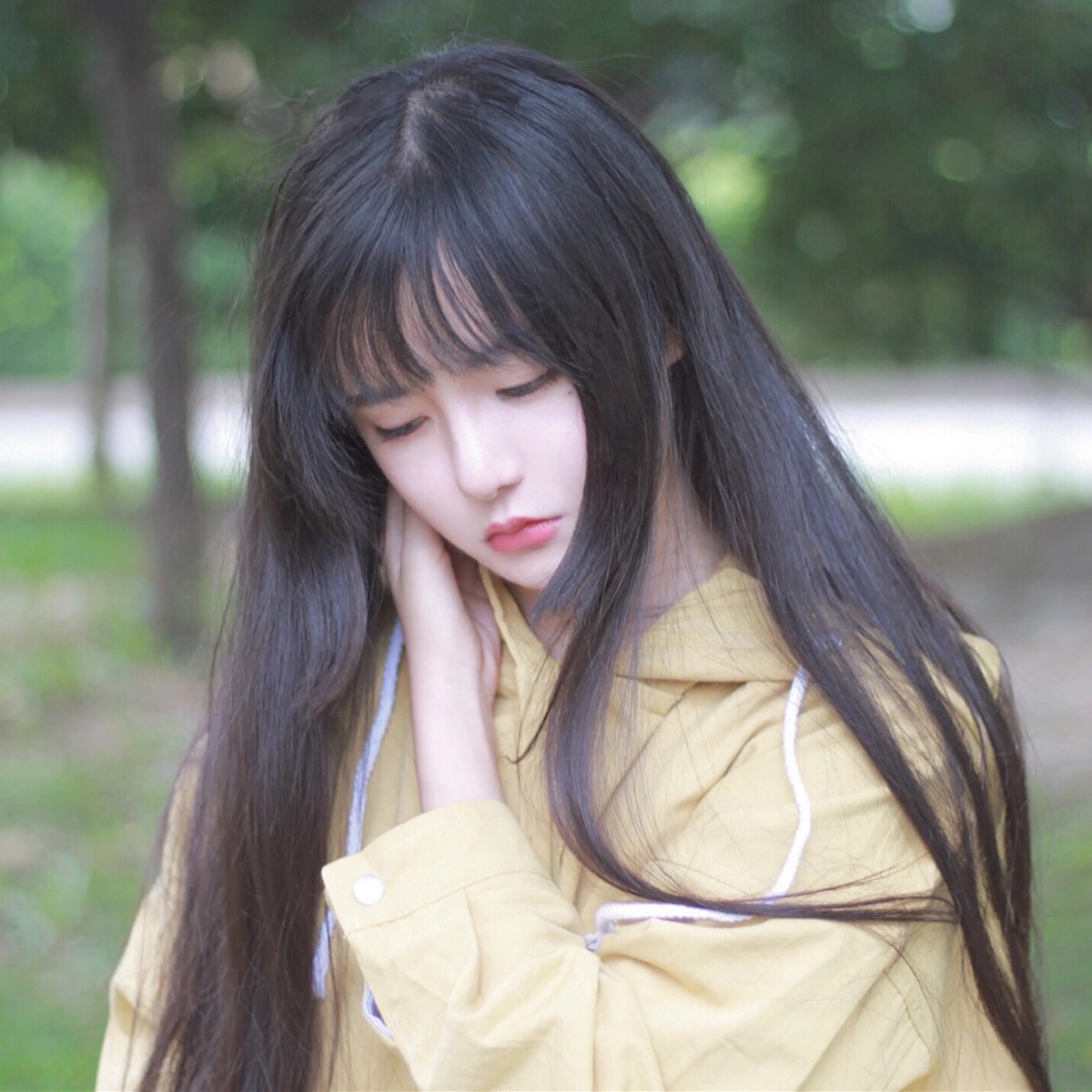 真人. 女. 头像. 阳光. 清新.