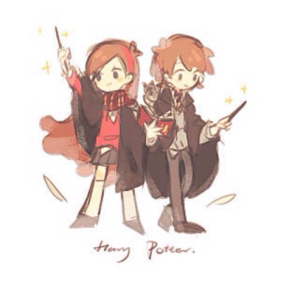 怪诞小镇 gravity falls 动漫 harry potter 姐弟 mabel dipper 未