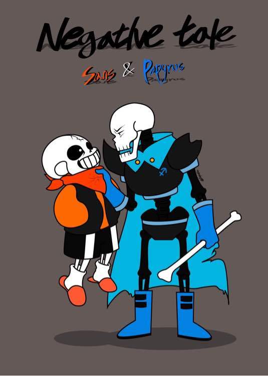 undertaleau——negativetale(papyrus&sans)