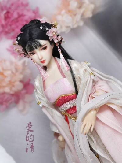 【不惊年】六月ob合作成品娃 古装成品娃娃【海棠春睡海棠】