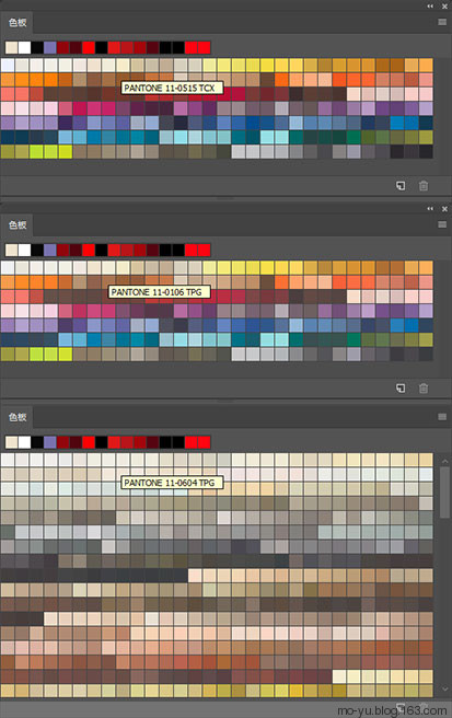 tcx tpg(pantone)国际色卡大全 - 教程下载 - ps调色滤镜最新汉化版