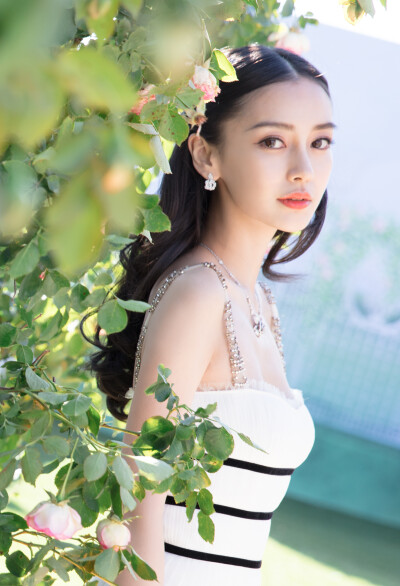 2017巴黎时装周七月街拍:angelababy(杨颖)(是仙女本人没错( ))